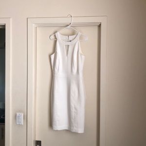 White House Black Market white sheath dress